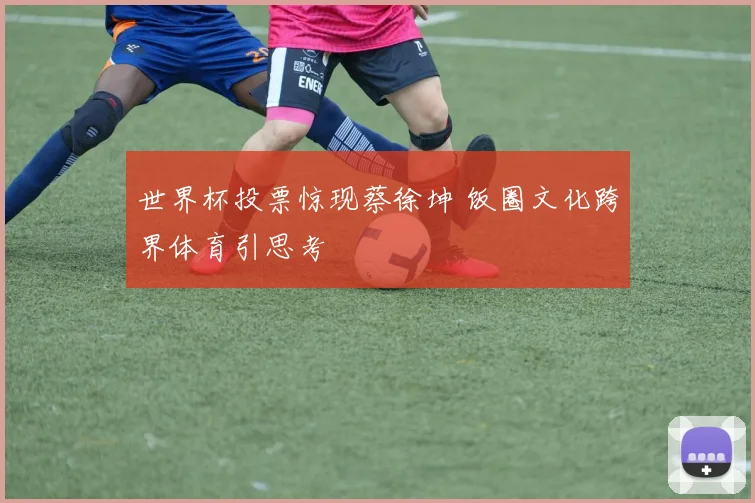 世界杯投票惊现蔡徐坤 饭圈文化跨界体育引思考