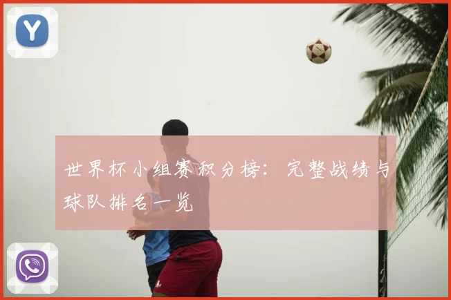 世界杯小组赛积分榜:完整战绩与球队排名一览